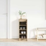 Ormarić za cipele boja hrasta 29,5x34x76 cm konstruirano drvo Smeđa | Shoptok.si