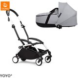Stokke Ogrodje vozička white frame z new born shell Yoyo® stone | Shoptok.si