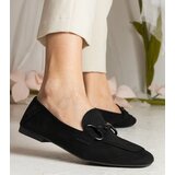 Gemre Black women's openwork loafers with ornament Mensory | Shoptok.si