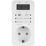 REV Stikalna ura s časovnikom Easy+ (Digitalno, Bela, 3.680 W) | Shoptok.si