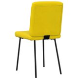  Jedilni stoli 6 kosov rumen žamet, (21822149) | Shoptok.si