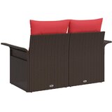  Vrtni kauč s jastukom 141 x 62 x 69 cm poliratan | shoptok.hr