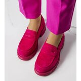 Gemre Pink eco-suede loafers Alacoque | Shoptok.si