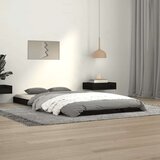  Za krevet crni 100 x 200 cm od masivne borovine Cijene
