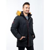 Glano Men's winter parka - black Cijene