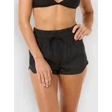 High Waist Retro Volley 3" Boardshorts black
