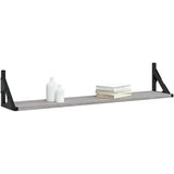  Zidne police 2 kom boja hrasta 80x15x15,5 cm konstruirano drvo | shoptok.hr