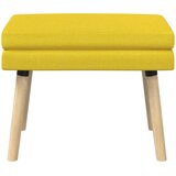  Klupa s dvostrukim slojem Svijetlo žuta 60 x 40 x 46 cm Tkanina | shoptok.hr