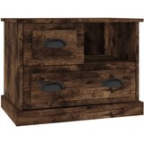 Maison Chic Nočna omarica - Nočna miza dimljeni hrast 60x39x45 cm, (21687433) Cene