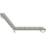  Jastučić za ležaljku GEMERT 100% poliester Siva 200 x 90 x 3 cm Slike