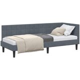  Kutni okvir kreveta Tamno siva 80 cm x 200 cm Baršun | shoptok.hr