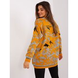 BADU Cardigan-BA-SW-8045.30X-Dark Yellow | Shoptok.si