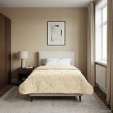  Ljetni pokrivač Krema 155 x 220 cm Mikrofibra i teddy flis | shoptok.hr