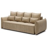 ELTAP Svjetlo smeđa baršunasti sklopiva/s prostorom za odlaganje sofa 242 cm Weltton – | shoptok.hr