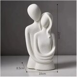 Keramička stolna dekoracija 21x8,5x10 cm bela | Eponuda.com