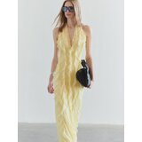 Trendyol Ženska haljina Tprss25Ae00063, Svetložuta | Eponuda.com
