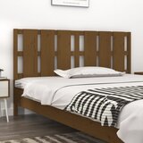  Uzglavlje za krevet boja meda 185,5x4x100 cm masivna borovina | shoptok.hr