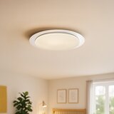  LED prigušiva stropna svetiljka SONIC LED/24W/230V 3000-6000K prečnik 40 cm bela + daljinski upravljač | Eponuda.com