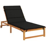  Jastučić za ležaljku GEMERT 100% poliester Crna 200 x 80 x 3 cm | shoptok.hr