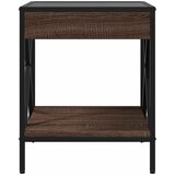  Stolić s beskonačnim LED svjetlima boja hrasta 40x40x49 cm | Eponuda.ba
