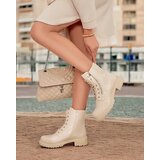 Resti Beige eco leather women's bagger boots Gaddaxa | ePonuda.com
