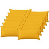 Presvlaka za jastuk 12 pcs HOUTEN Svijetlo žuta 40 x 80 cm | shoptok.hr