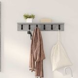  Vješalica za kapute na zidu Betonski sivi 60 x 10,5 x 10,5 cm | shoptok.hr