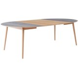 Hammel Furniture Okrogla raztegljiva jedilna miza s keramično ploščo ø 135 cm Meza – | Shoptok.si