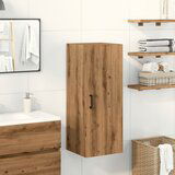 Maison Chic Stenska omarica - Zidna omarica artisan hrast 34,5x34x90 cm inženirski les iu236, (22062775) | Shoptok.si