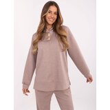 Italy Moda Sweatshirt-DHJ-BL-20510.68-dark beige | Shoptok.si