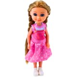 Mini lutka s dugom kosom u haljini 15cm - lutku biramo nasumično | Shoptok.si