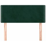  Uzglavlje tamnozeleno 100x5x78/88 cm baršunasto | shoptok.hr