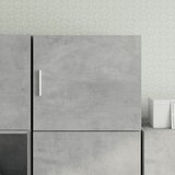 Maison Chic Stenska omarica - Zidna omarica betonsko siva 45x42,5x40 cm inženirski les iu931, (22063579) | Shoptok.si
