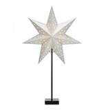 Markslöjd 704455 - Božićna dekoracija SOLVALLA 1xE14/25W/230V srebrna 69 cm | Eponuda.com