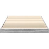  Krevet s daskama Siva Sonoma 90 x 200 cm Konstruirano drvo | shoptok.hr