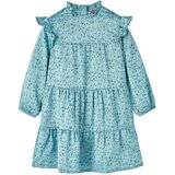  Dječja haljina s dugim rukavima plava 116 | shoptok.hr