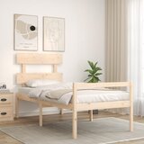Krevet za starije s uzglavljem 90x200 cm od masivnog drva | Eponuda.com