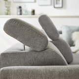Hom`in SEDEŽNA GARNITURA, tkanina siva | Shoptok.si