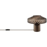 Brilliant stona lampa lyn 1xE27/20W/230V smeđa/zadimljeno staklo | Eponuda.com