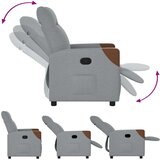 vidaXL Naslonjač od tkanine svjetlosivi | shoptok.hr