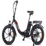 Fafrees električno kolo F20 - 250W motor 576WH baterija 70KM dosega - črna, (21162638) Cene