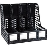 Generic Magazine File Holder, Desk Organizer Folders for Office Organization and Storage, Sturdy Plastic Binder Storage Box, Desktop Accessories for Home and Office Storage, (21072494) Cene
