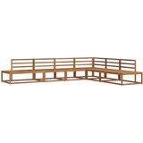  Set vanjskih sofa 6 Komad Prirodna Čvrsto drvo akacije | shoptok.hr
