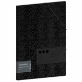 Fascikla PVC sa gumicom DoubleBlack 240 x 320 x 15 mm crna 04CFB299551