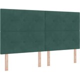  s opruga kutije Tamnozelena 180 x 200 cm Baršun | shoptok.hr