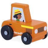 Janod CROSSROADS - Narandžasti traktor Cene