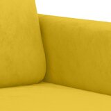  2-dijelni set sofa žuti baršunasti | shoptok.hr