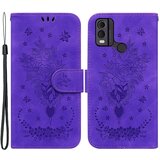 INORCO Usnjena torbica za telefon z denarnico za Nokia C22, zaščitni ovitek za stojalo z vtisnjenim metuljem vrtnice, (22033555) | Shoptok.si