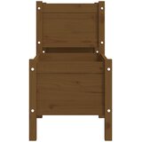  Sadilica smeđa boja meda 178,5 x 44 x 75 cm od masivne borovine | shoptok.hr