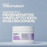 Goldwell Dualsenses Blondes & Highlights 60Sec Treatment intenzivna regenerativna nega za blond lase in lase s prameni 200 ml | Shoptok.si